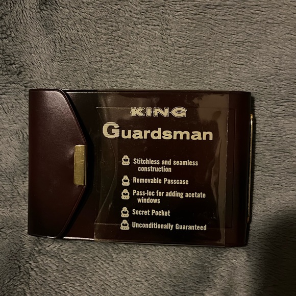 Vintage leather billfold - Picture 3 of 4